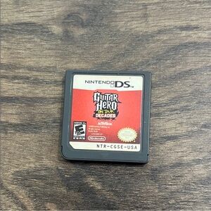 Nintendo DS Guitar Hero On Tour Decades Game